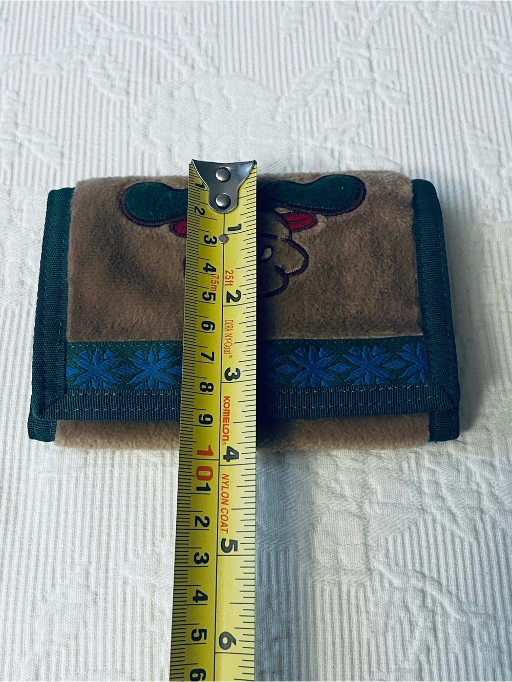 Nici wallet embroidered moose face